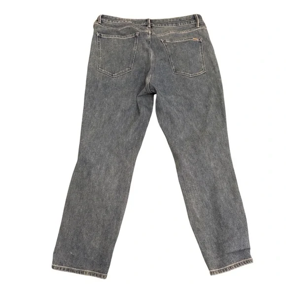 White House Black Market High Rise Straight Sculpt‎ Denim Jeans Women's Size 12 - Picture 3 of 8